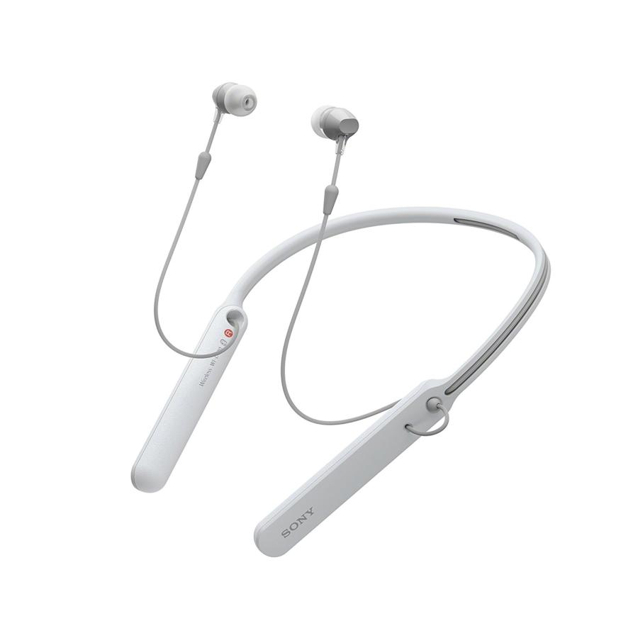 Auriculares inalámbricos - Sony WIC400W, Bluetooth, Blanco
