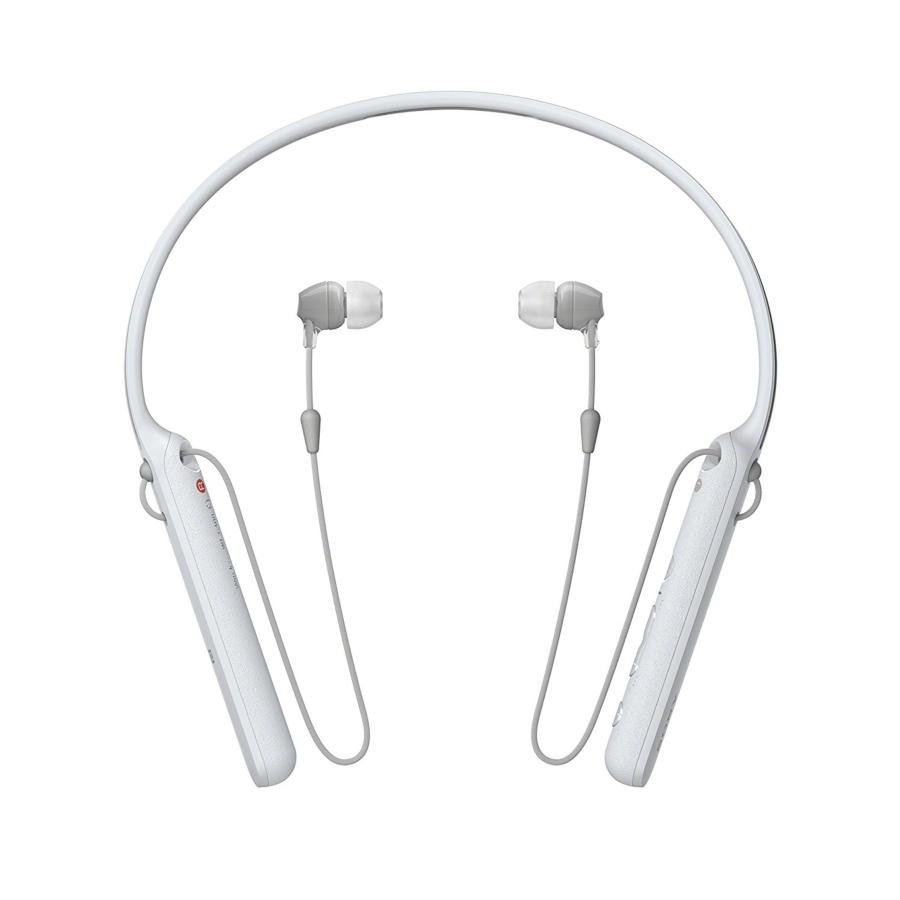 Auriculares inalámbricos - Sony WIC400W, Bluetooth, Blanco