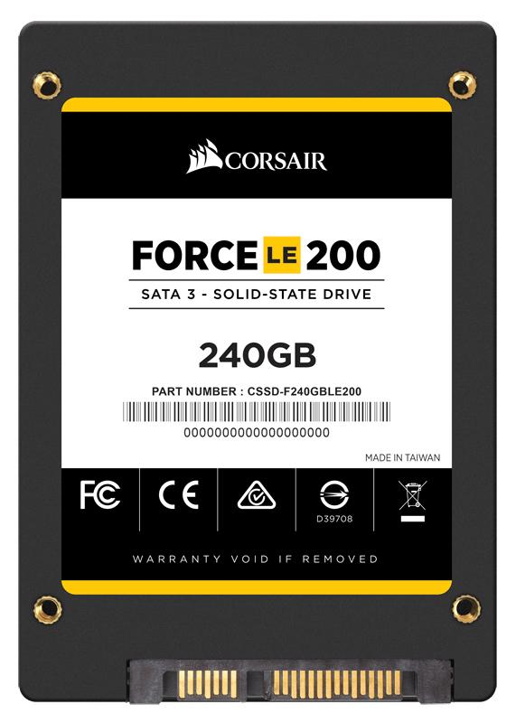 Disco duro de 240GB - Corsair LE200, SATA