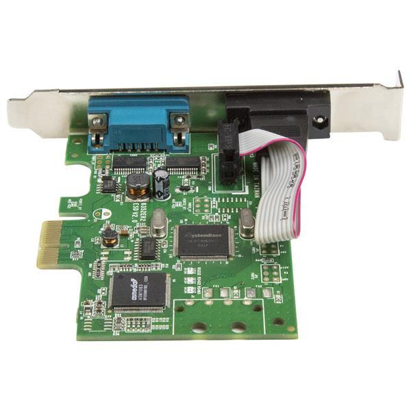 Tarjeta Serie - StarTech.com PEX2S1050 Tarjeta Serie PCI Express 2 Puertos DB9 RS232 UART 16C1050