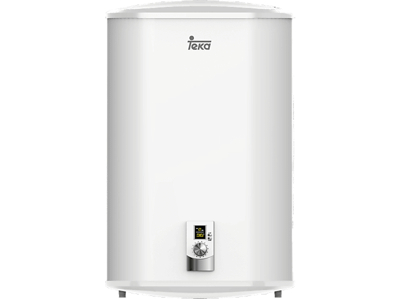 Termo eléctrico - Teka EWH 50 D SLIM, 2000 W, 47 L, Fondo reducido, Tanques esmaltados, Blanco