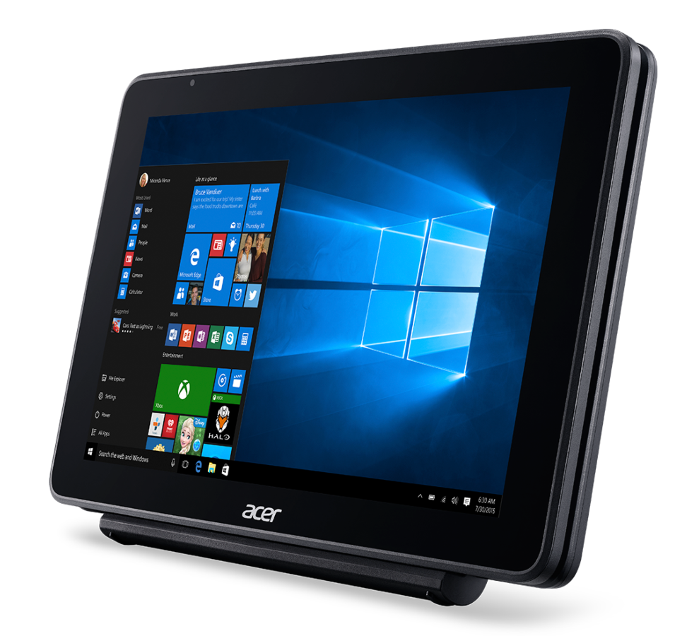 Convertible 2 en 1 - Acer ONE 10 S1003-12VY, 10.1" 1280 x 800, Intel® Atom™ x5-Z8350, 4GB RAM, eMMC