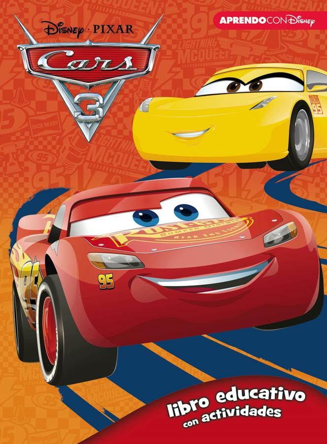 Libro Cars 3. leap 35 años de varios autores 2018 educativo con actividades 3