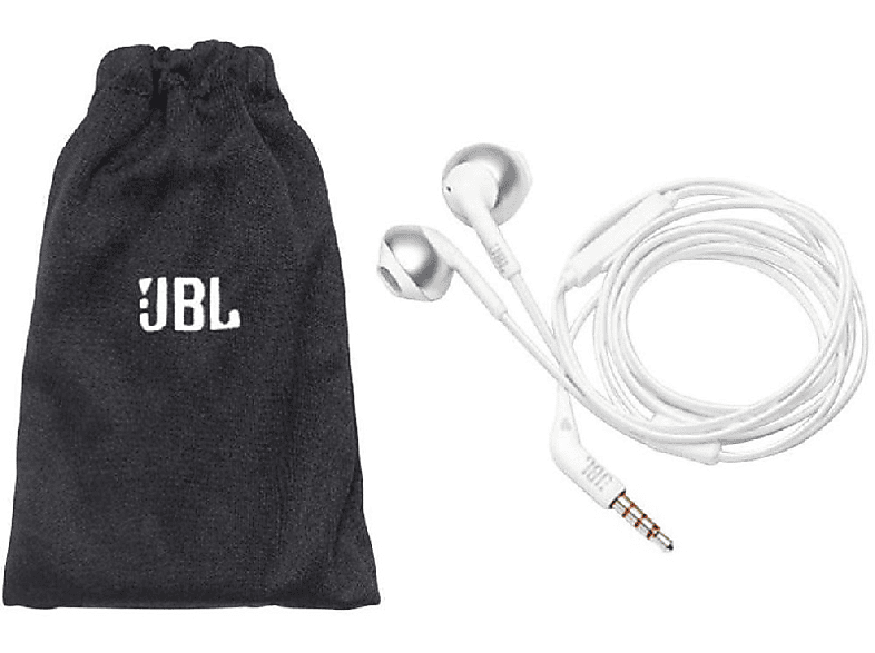 Auriculares- JBL T205BLK, De botón, Con cable, Pure Bass