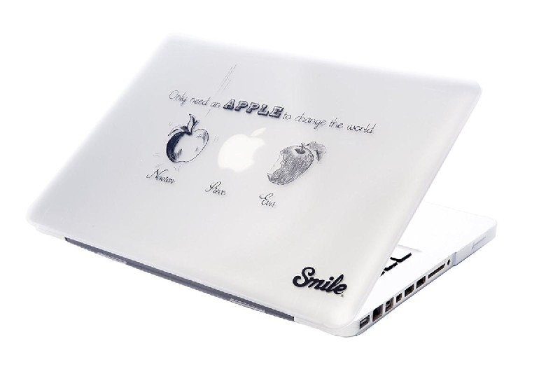 Funda - Silver HT Smile, Macbook 13 pulgadas