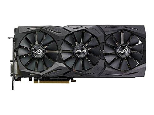 Tarjeta gráfica gaming - ASUS AMD ROG-STRIX-RX580-8G, 8 GB, GDDR5, 1360 MHz