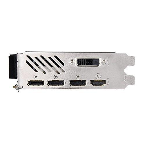Tarjeta gráfica - Gigabyte GV-N1070WF2OC-8GD V2, Procesador 1582 MHz, RAM 8 GB, PCI-E, Negro