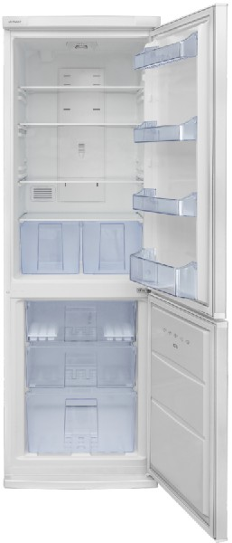 Frigorífico combi - OK OFK46423NFA1, No Frost, 318 L, 185 cm, Blanco