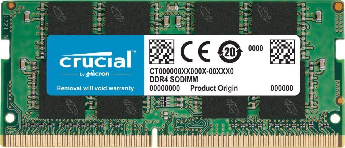 Memoria RAM para portátil - Crucial 8 GB, 2400 MHz, DDR4