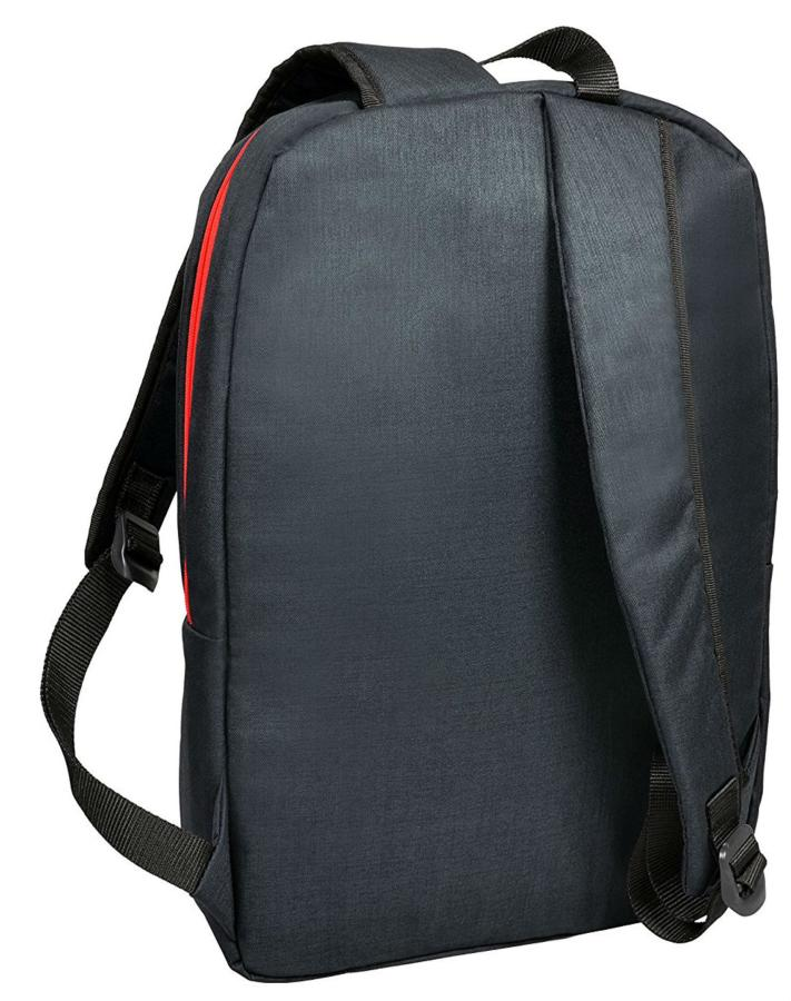 Mochila para portátil - Port Designs Portland Slim, Hasta 15.6", Acolchado, Negro