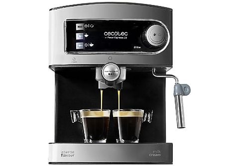 Cafetera express  Cecotec Power Espresso 20, 850 W, 20 bares, 1.5