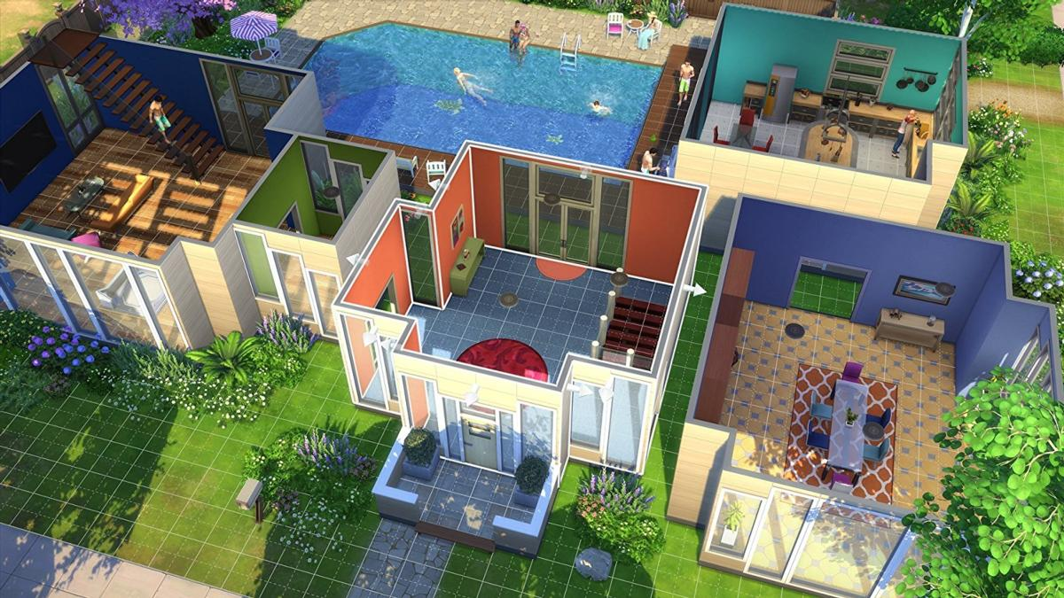PC Los Sims 4 Plus - Perros y gatos bundle juego + expansión (La caja contiene un código de