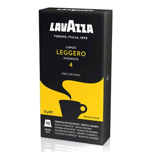 Cápsulas monodosis - Lavazza Leggero 4, Compatible con Nespresso