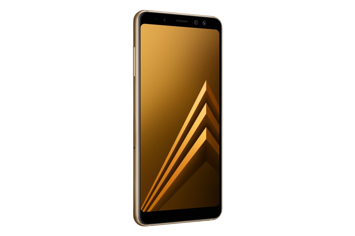 Móvil - Samsung Galaxy A8 (2018), 5.6", Full HD+, 4 GB RAM, 32 GB, Dual