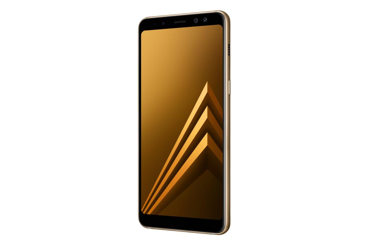 Móvil - Samsung Galaxy A8 (2018), 5.6", Full HD+, 4 GB RAM, 32 GB, Dual