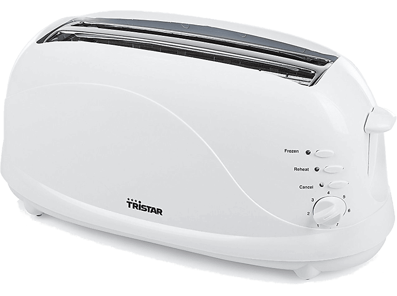 Tostadora - Tristar BR-1045, 1100 W, 4 rebanadas, 7 niveles, Descongelación