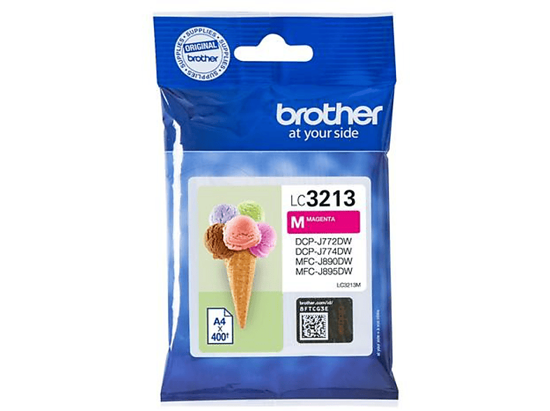 Brother LC-3213M, 400 Páginas, Magenta