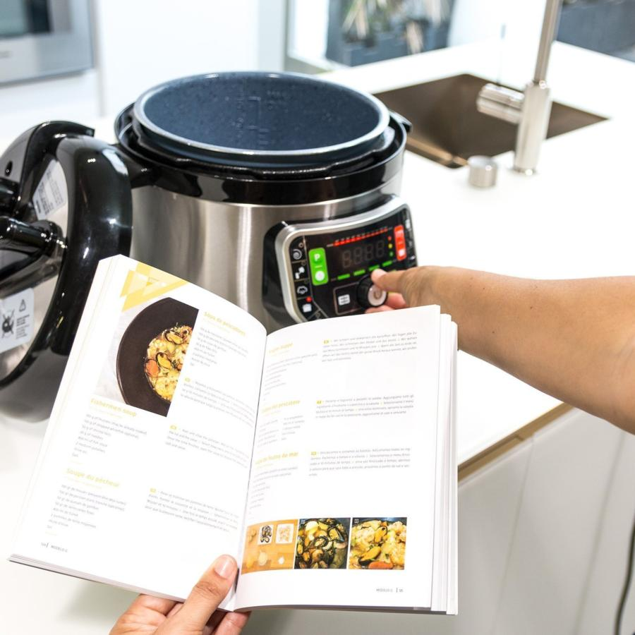 Robot de cocina - Cecotec GM Modelo G, Olla programable, 1000W, Capacidad 6L, 19 menús