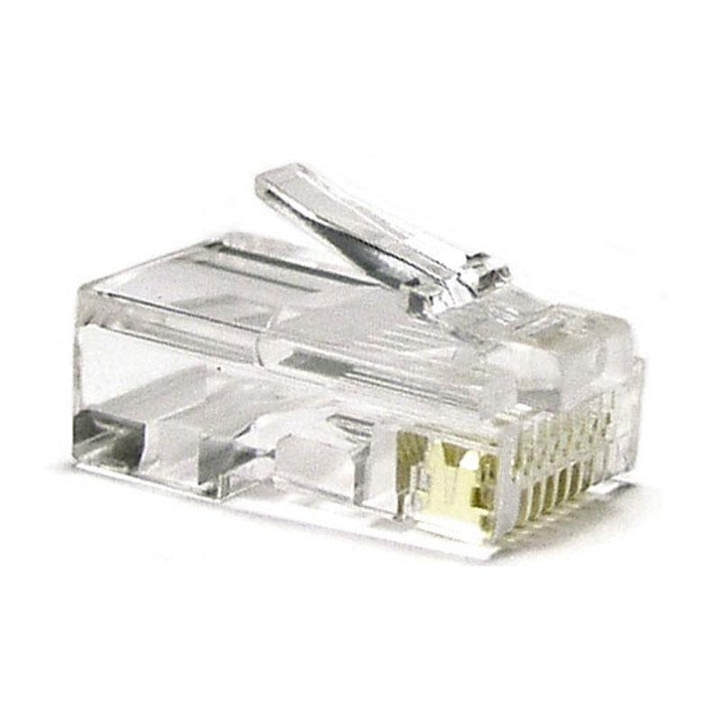 Conector RJ45 - Nanocable, 8 hilos, CAT.6 (10 UDS)
