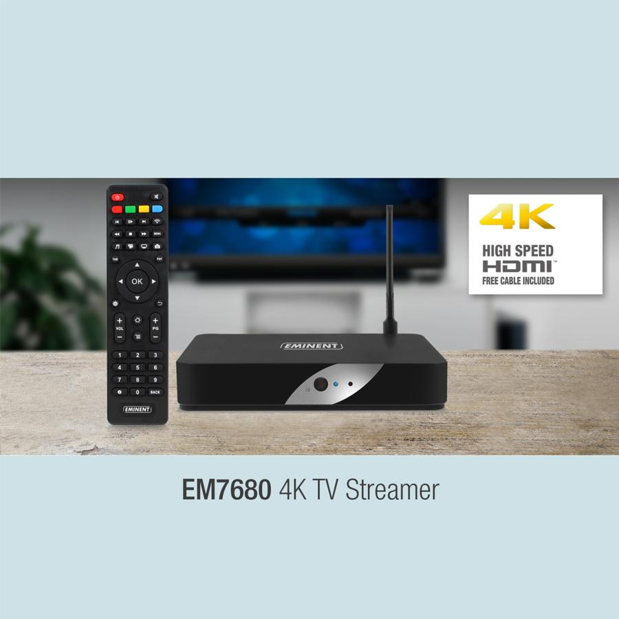 Smart TV - Eminent EM7680, 4K, Ultra HD, 8GB, WiFi y Ethernet