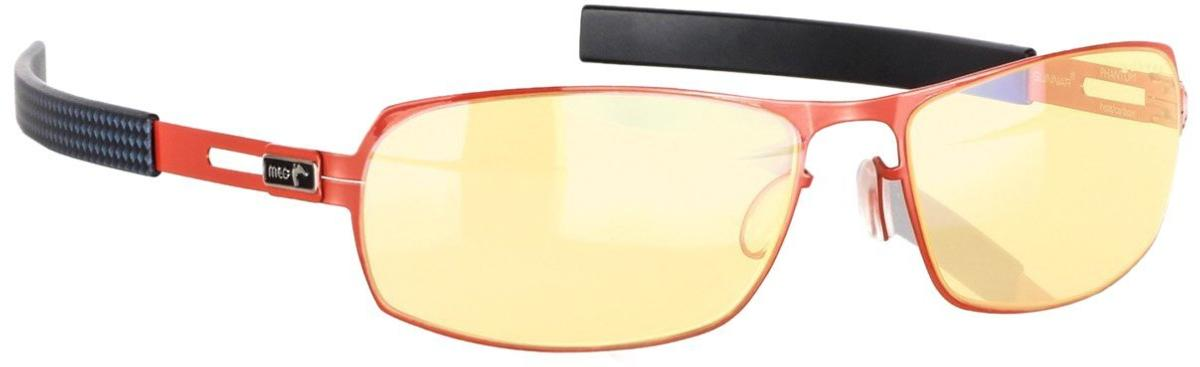 Gafas Gaming - Gunnar Optiks MLG Phantom Heat Carbon, Patillas intercambiables, Rojo