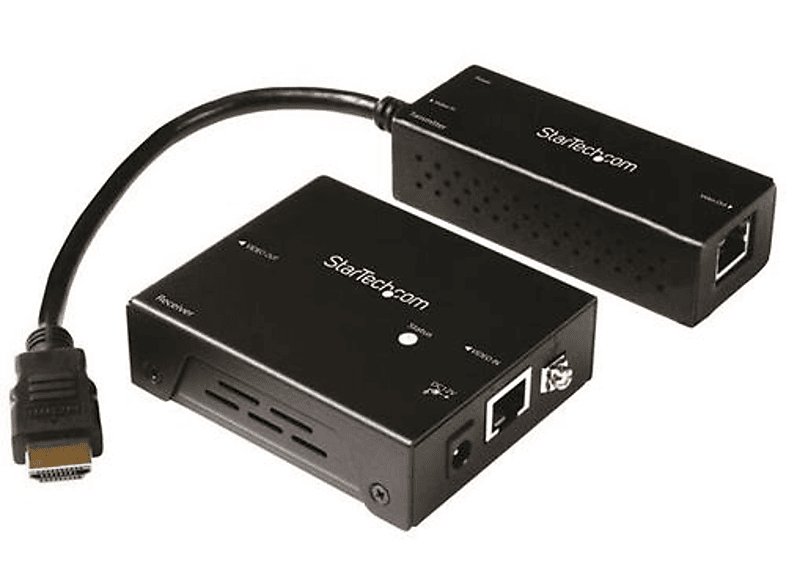 Extensor | StarTech.com ST121HDBTDK Kit Extensor con Transmisor Compacto HDMI por Cat5 4K