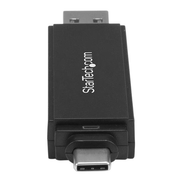 Lector de Tarjetas - StarTech.com SDMSDRWU3AC Lector USB 3.0 USBC USBA de SD Micro SD