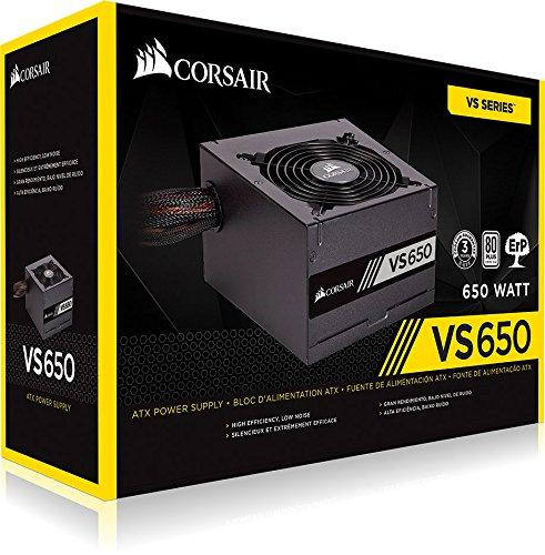Fuente de alimentación - Corsair CP-9020172-EU, 650W, ATX
