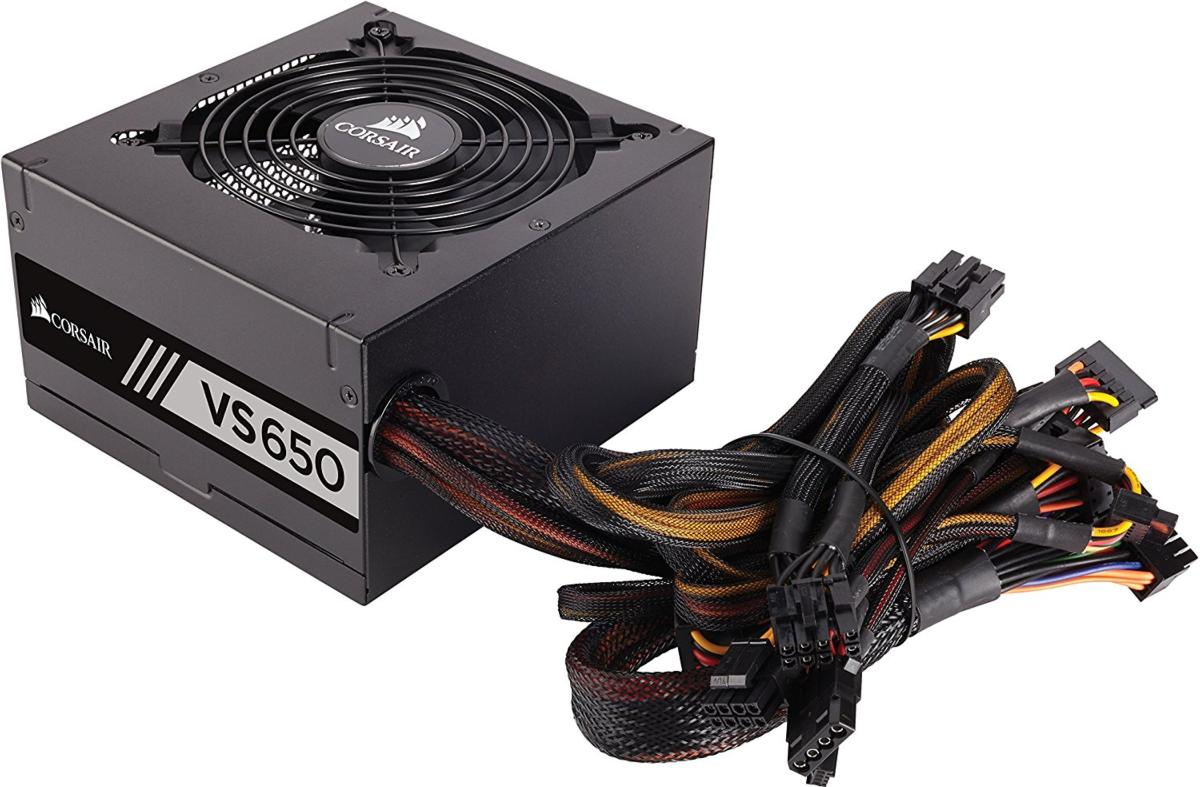 Fuente de alimentación - Corsair CP-9020172-EU, 650W, ATX