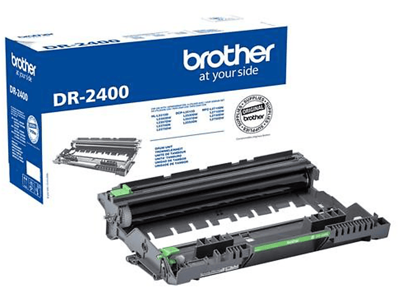 Brother DR-2400, 12000 Páginas, Negro