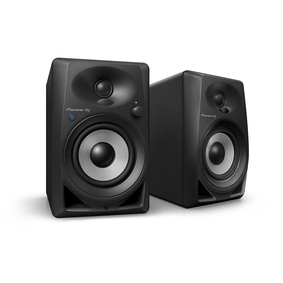 Altavoces estéreo - Pioneer DJ DM-40BT, 40 W (2 x 20 W), Pareja, Bluetooth, Amplificadores AB,