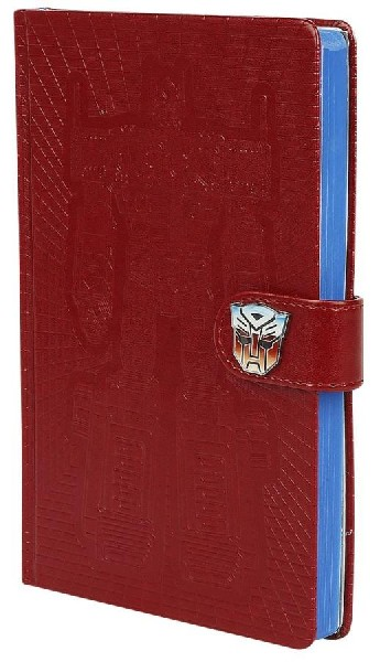 Libreta - Sherwood Transformers Optimus Prime, A5, Negro y rojo