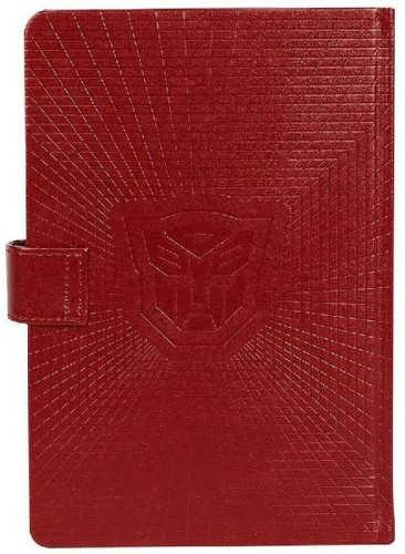 Libreta - Sherwood Transformers Optimus Prime, A5, Negro y rojo