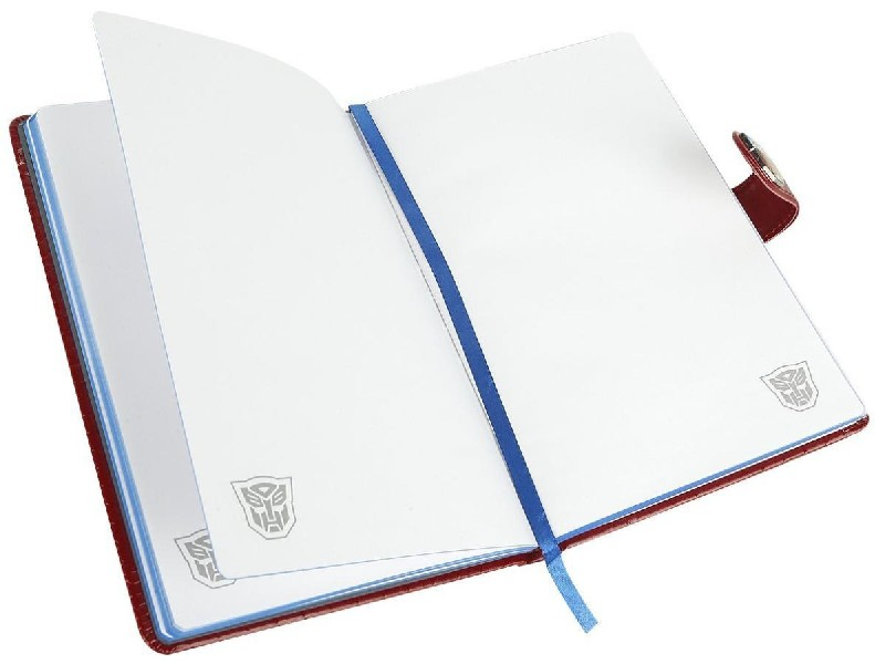 Libreta - Sherwood Transformers Optimus Prime, A5, Negro y rojo