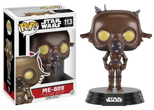 Figura Funko Pop star wars droide me809 fighead robot sw de vinilo color 9615 vinyl bobble head episodio vii adultos y