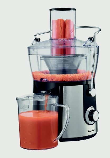 Licuadora - Moulinex JU550D Juice Express 800 W, dos velocidades, 0,8 L de capacidad de jarra