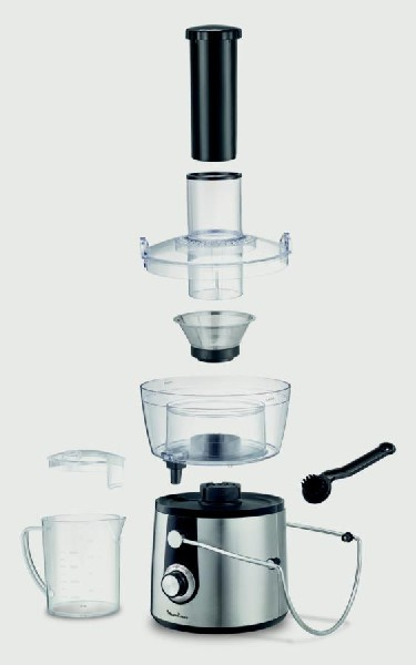 Licuadora - Moulinex JU550D Juice Express 800 W, dos velocidades, 0,8 L de capacidad de jarra
