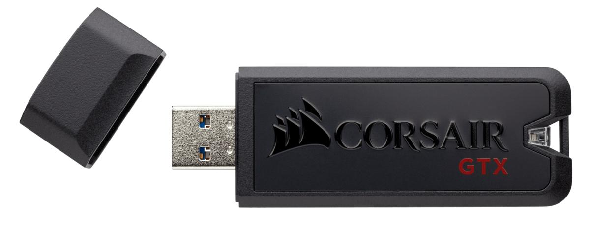 Pendrive de 512GB - Corsair Flash Voyager GTX, USB 3.0 (3.1 Gen 1)