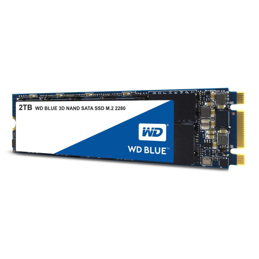 Disco SSD de 2TB - Western Digital Blue 3D, NAND, SATA, M.2