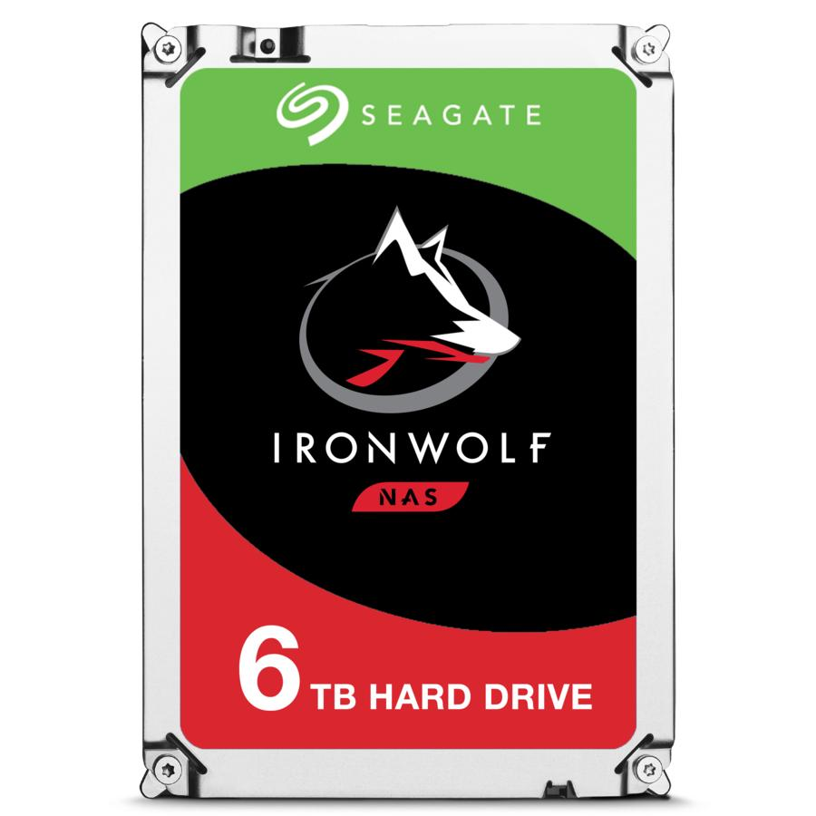 Disco duro de 6TB - Seagate IronWolf ST6000VN0033, Serial ATA III