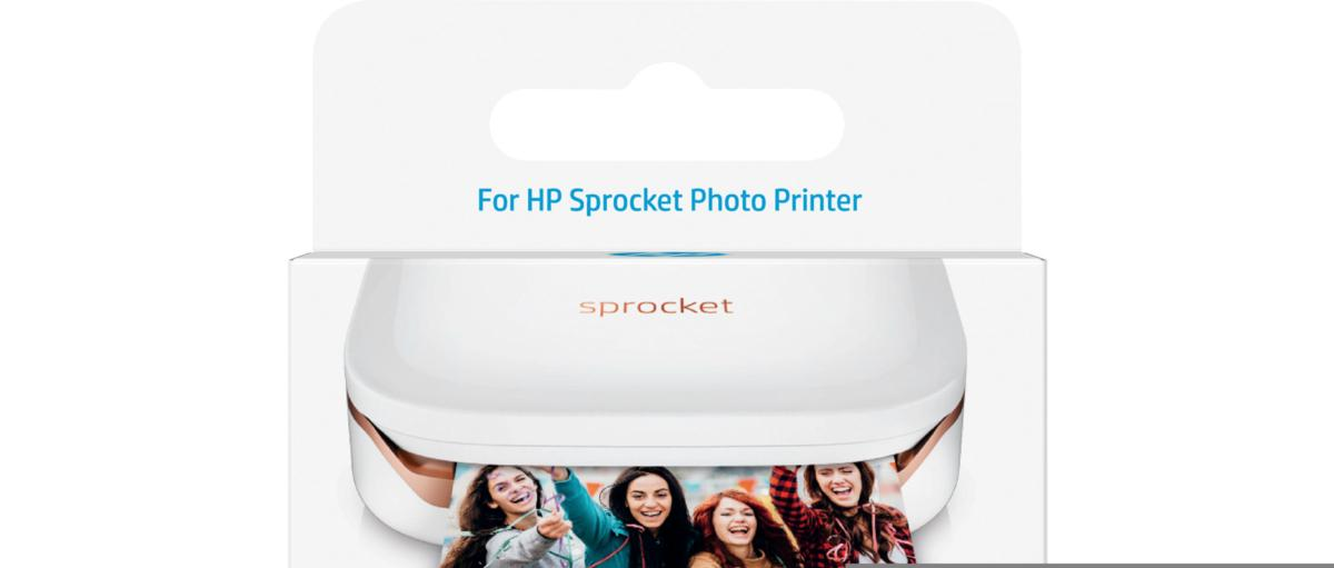 Papel fotográfico - HP ZINK STICKY PHOTO/50 HOJAS/5X7.6CM