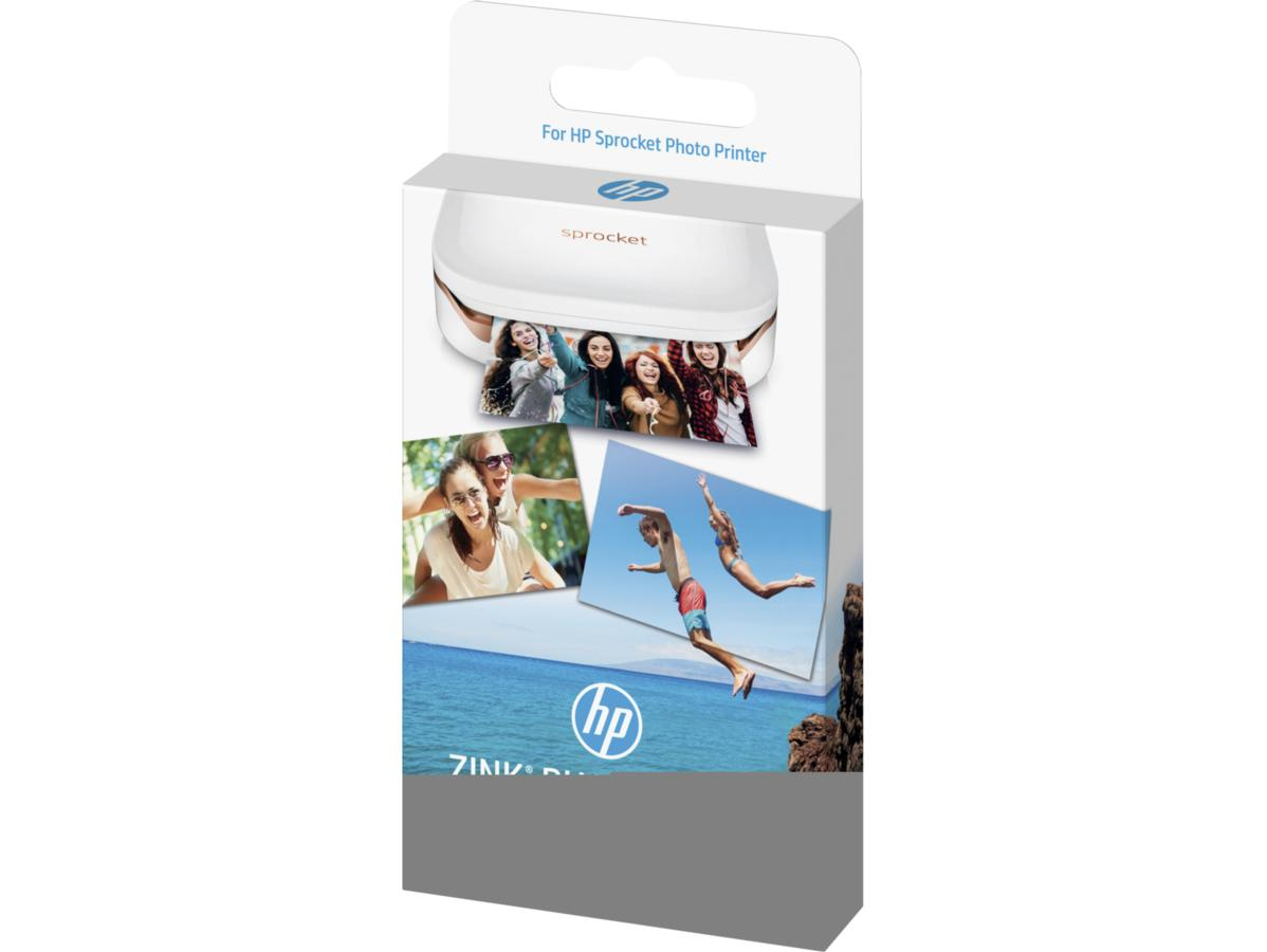 Papel fotográfico - HP ZINK STICKY PHOTO/50 HOJAS/5X7.6CM