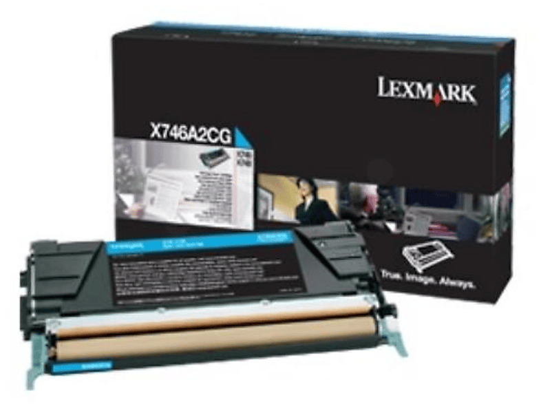 Cartucho de tóner | Lexmark X746A3 C