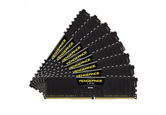 Memoria RAM - Corsair CMK64GX4M8C3000C16, 64GB (8x8GB), 3000MHz, DDR4