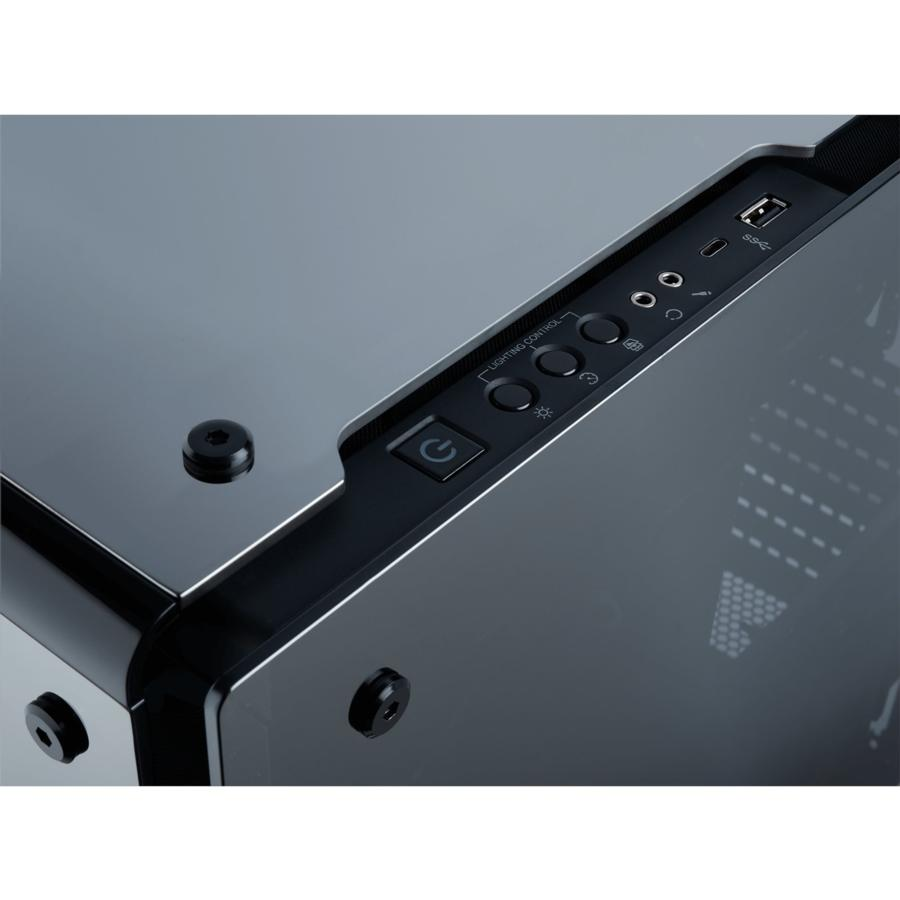 Corsair Crystal 570X Midi-Tower Negro carcasa de ordenador
