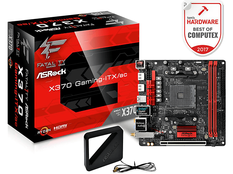 Placa base | AsRock Fatal1ty X370 Gaming-ITX/AC