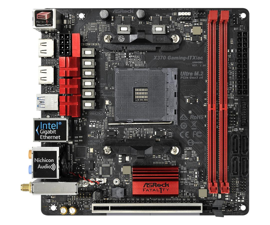 Mini Itx X370 Biostar RACING X370GTN Motherboard Mini ITX Socket AM4