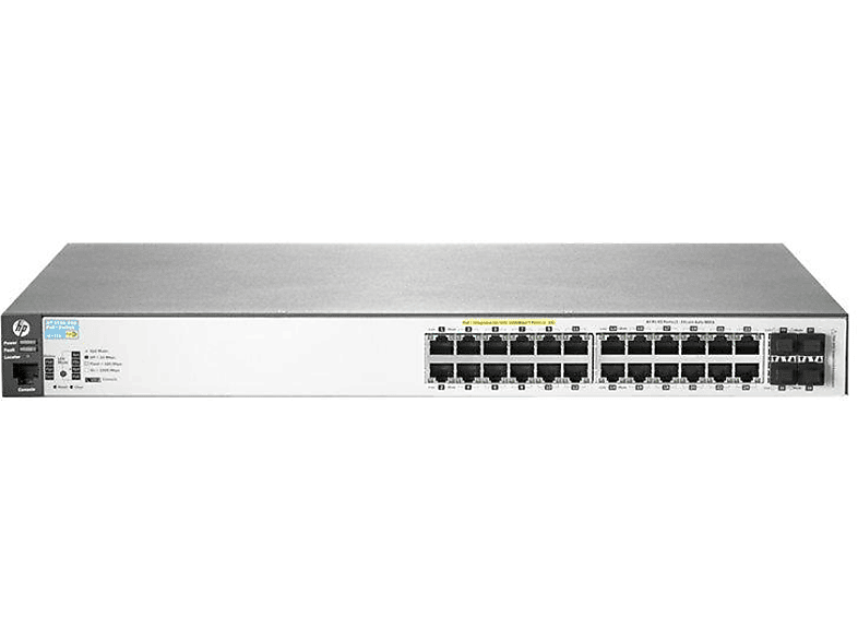 HP 2530-24G-PoE+ Switch | Conmutador - Gestionado - 24 x 10/100/1000 (PoE+) + 4 x Gigabit SFP