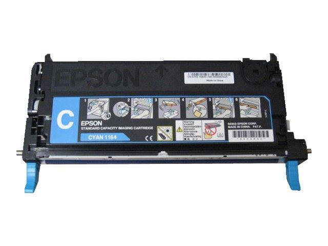 Epson - Cián - original - cartucho de tóner - para AcuLaser C2800DN, C2800DTN, C2800N