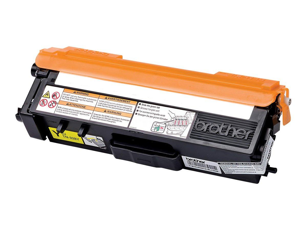 Brother TN328Y - Amarillo - original - cartucho de tóner - para HL-4570CDW, 4570CDWT
